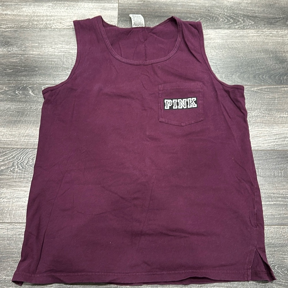 Victorias Secret PINK maroon workout tank